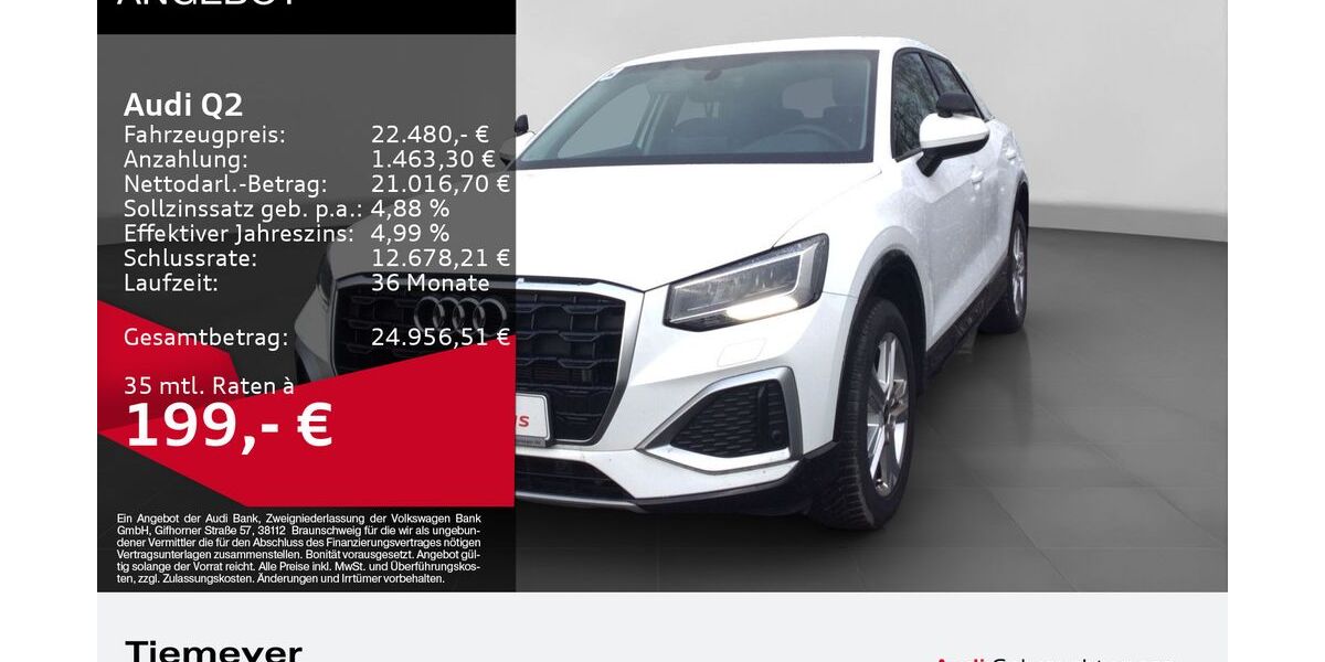 Audi Q2 61.995 km 19.940 &euro; Gelsenkirchen 45894