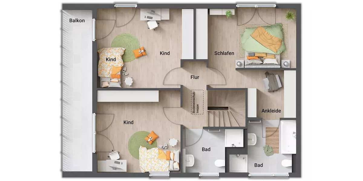 Mehrfamilienhaus, Wohnhaus Gelsenkirchen Bismarck - 5 Zimmer, 170 m&sup2;, 397.995&euro; | Angebot:25663374