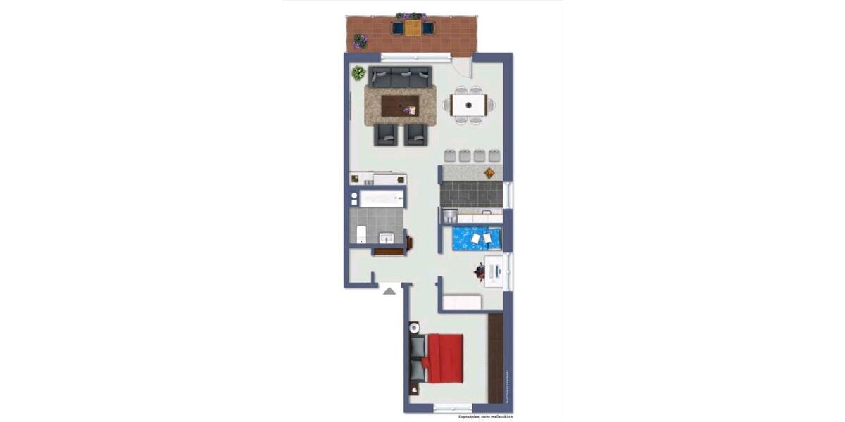 Etagenwohnung Recklinghausen Berghausen - 3.5 Zimmer, 66 m&sup2;, 561&euro; | Angebot:26428186