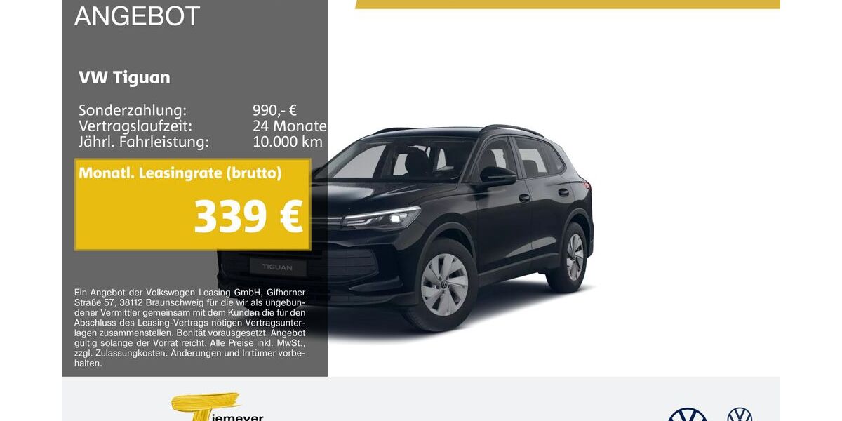 VW Tiguan 10.969 km 32.110 &euro; Marl 45770