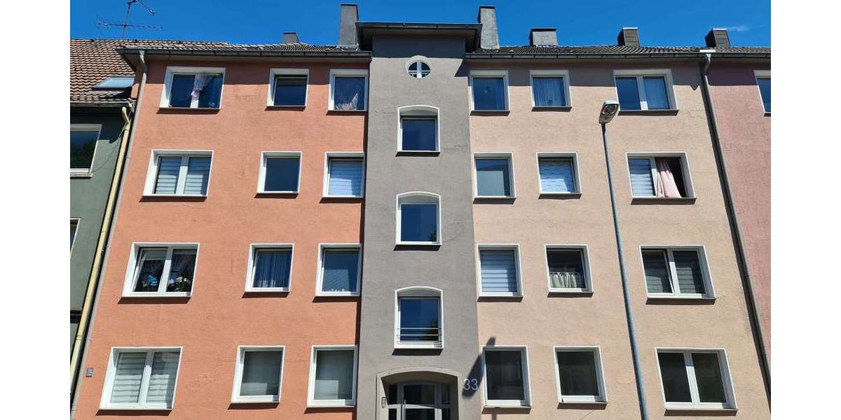 Etagenwohnung Gelsenkirchen Rotthausen - 2 Zimmer, 40 m&sup2;, 290&euro; | Angebot:25367699