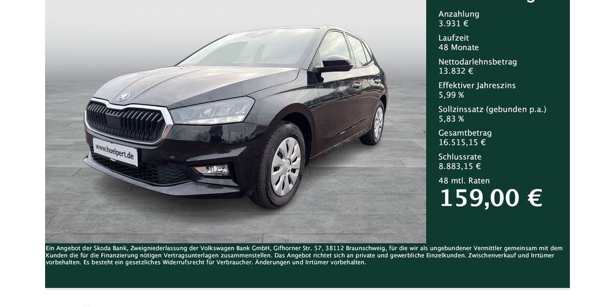 Skoda Fabia 4.653 km 17.763 &euro; Dortmund 44309
