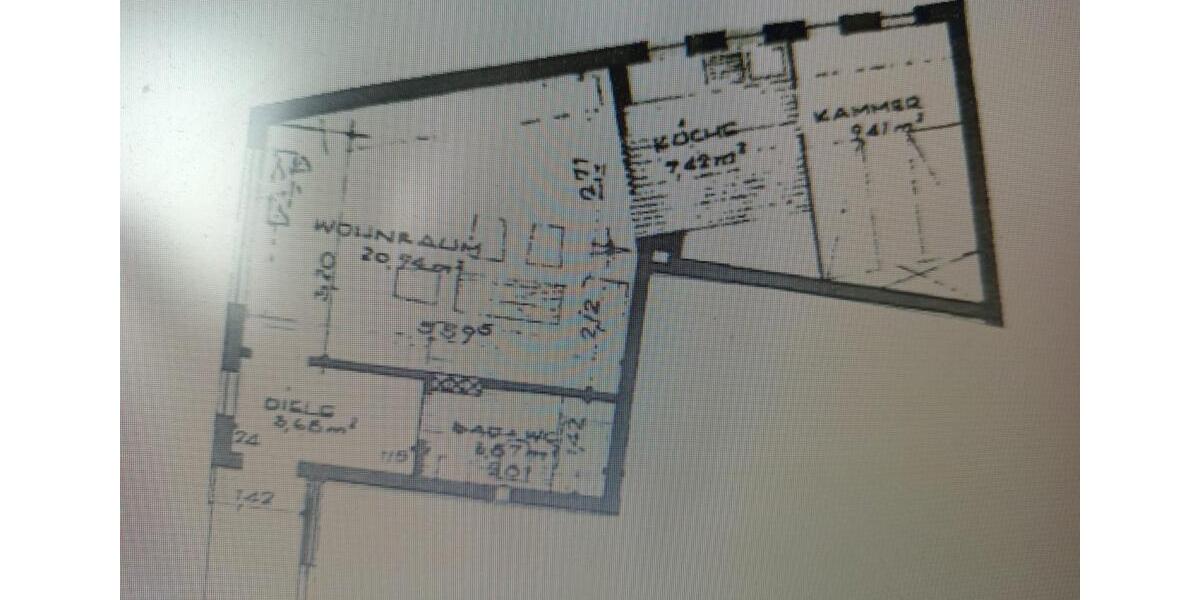 Erdgeschoßwohnung Oberhausen Alt-Oberhausen - 2 Zimmer, 48 m&sup2;, 390&euro; | Angebot:25822574