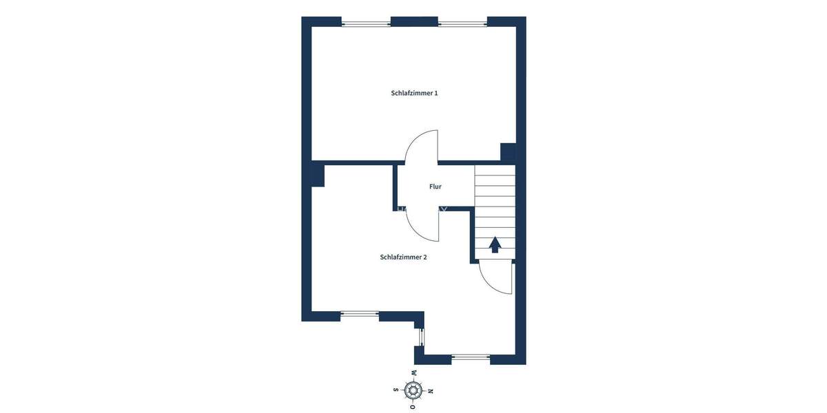Reihenmittelhaus Bottrop Eigen - 3 Zimmer, 91 m&sup2;, 279.000&euro; | Angebot:25737657