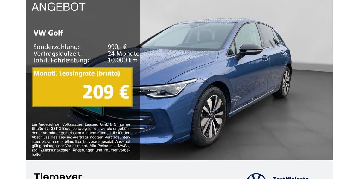 VW Golf 25.283 km 28.250 &euro; Bochum 44892