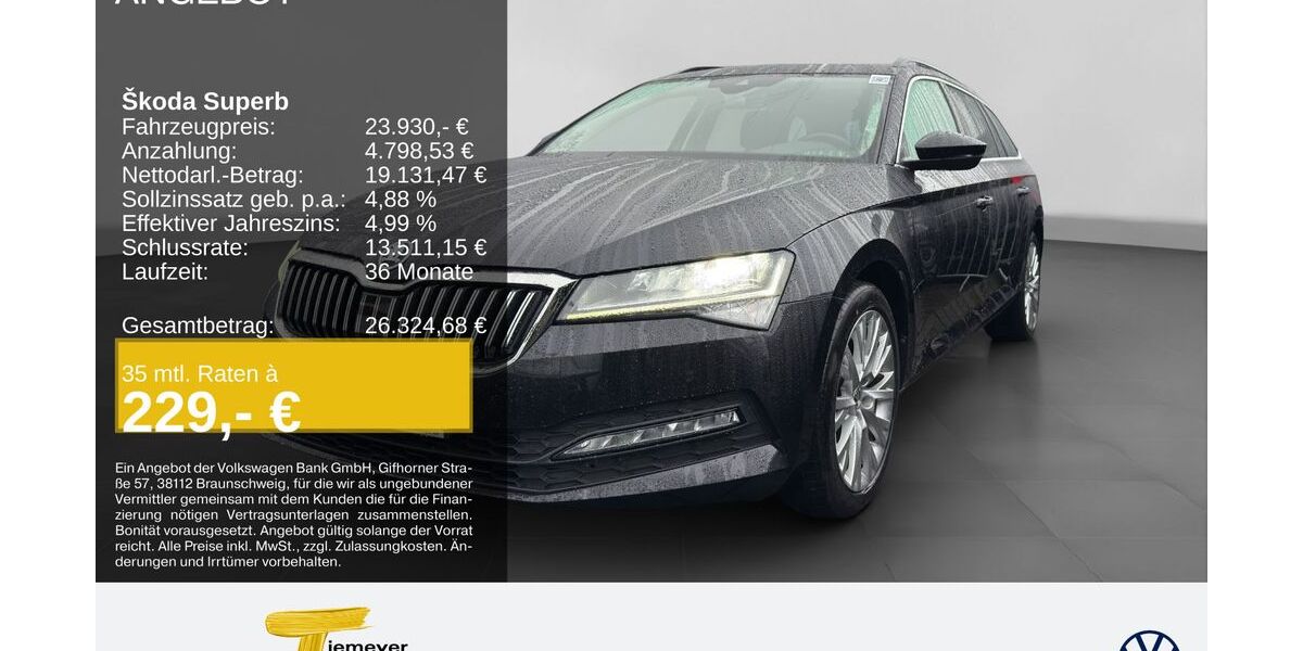 Skoda Superb 80.882 km 23.590 &euro; Oberhausen 46047