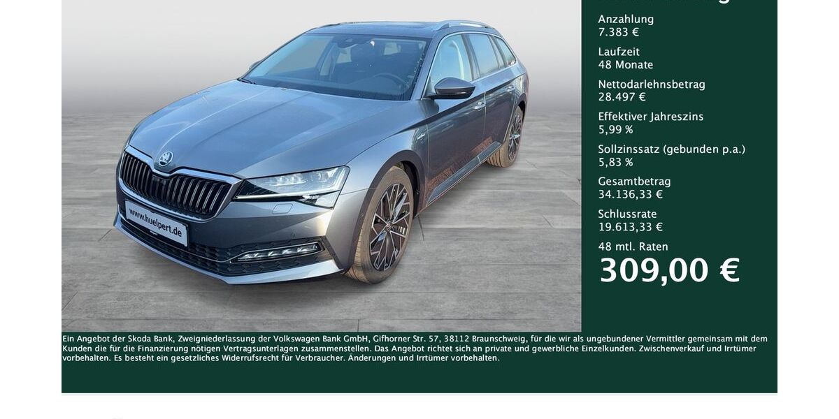 Skoda Superb 38.924 km 35.880 &euro; Dortmund 44309