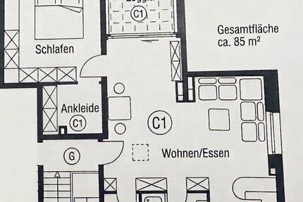Wohnung Haltern am See - 2.5 Zimmer, 65 m&sup2;, 600&euro; | Angebot:25832723