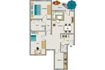 Etagenwohnung Herten Bertlich - 3.5 Zimmer, 80 m&sup2;, 478&euro; | Angebot:26453769