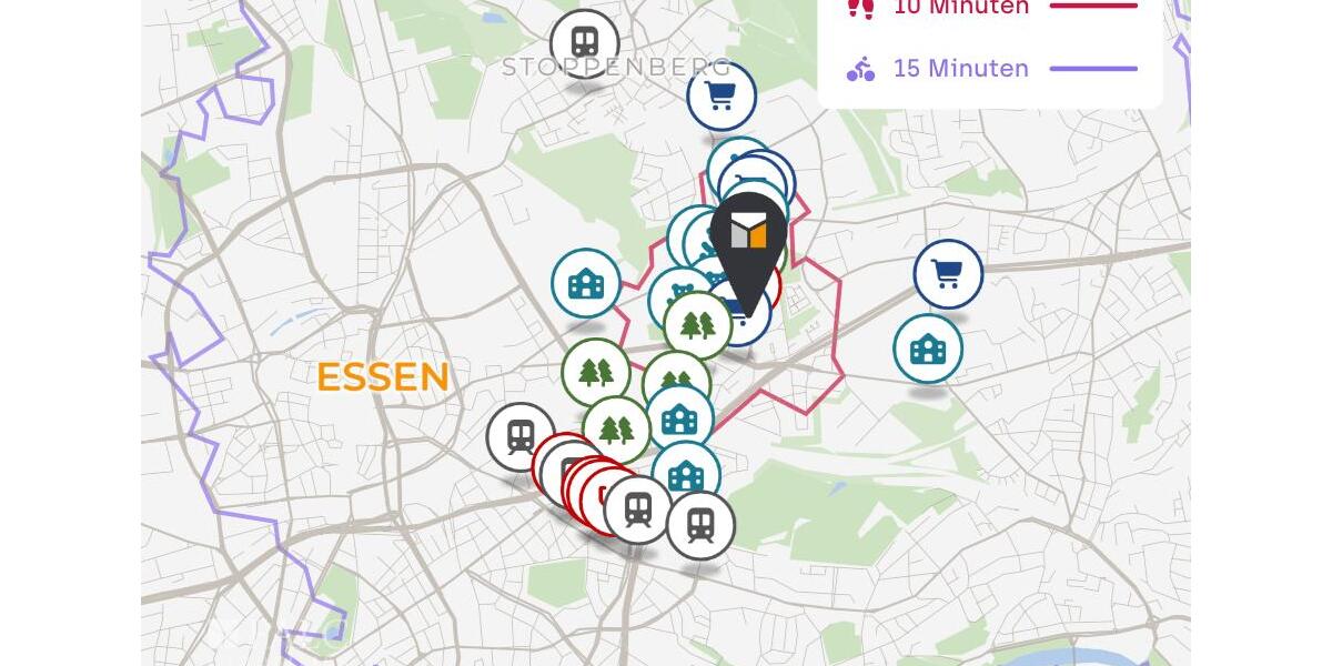 Maisonettenwohnung Essen Frillendorf - 5.5 Zimmer, 99 m&sup2;, 850&euro; | Angebot:26425511