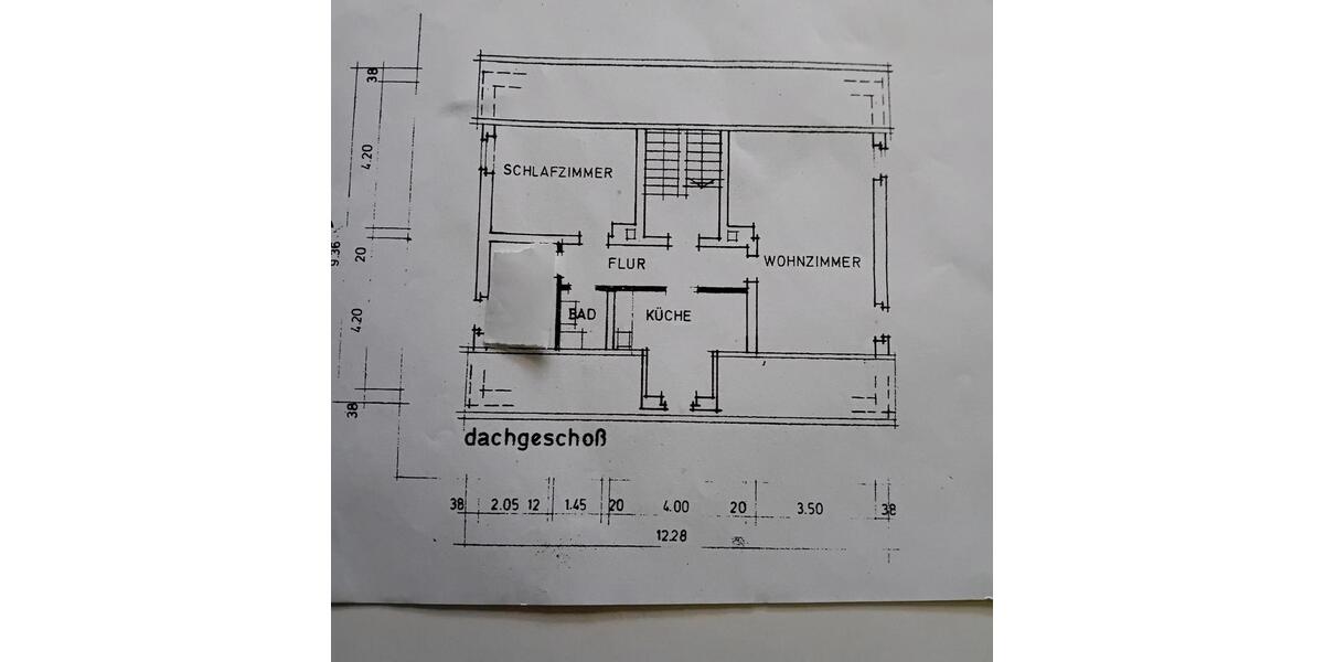Dachgeschoßwohnung Dortmund Huckarde - 2.5 Zimmer, 66 m&sup2;, 700&euro; | Angebot:25824137