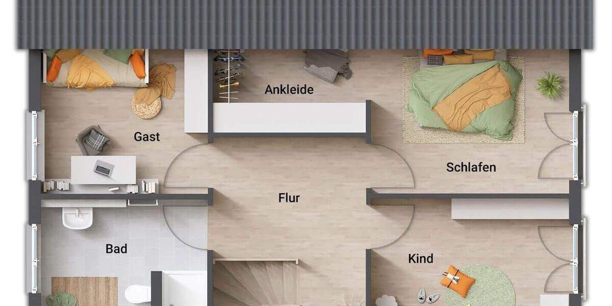 Einfamilienhaus Hagen Eilpe - 5 Zimmer, 130 m&sup2;, 301.610&euro; | Angebot:26290516