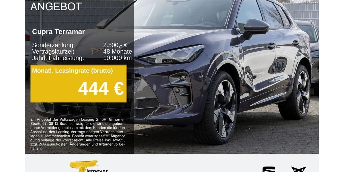 Cupra Terramar 4.178 km 44.660 &euro; Recklinghausen 45663