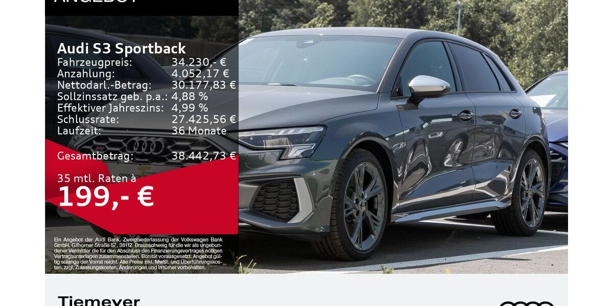 Audi S3 29.996 km 34.230 &euro; Bochum 44809