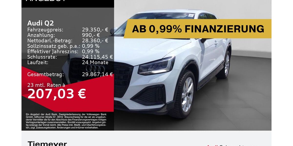 Audi Q2 32.770 km 27.420 &euro; Gelsenkirchen 45894