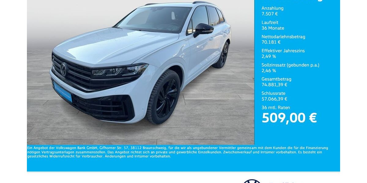 VW Touareg 2.389 km 77.688 &euro; Dortmund 44141