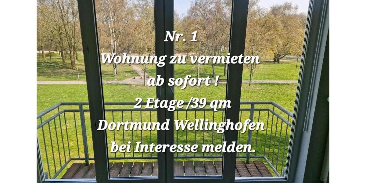 Etagenwohnung Dortmund Hörde - 1 Zimmer, 39 m&sup2;, 510&euro; | Angebot:25947641