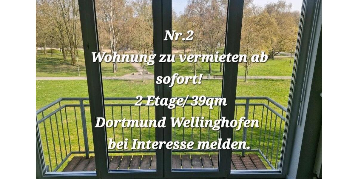 Etagenwohnung Dortmund Hörde - 2 Zimmer, 39 m&sup2;, 450&euro; | Angebot:25947628