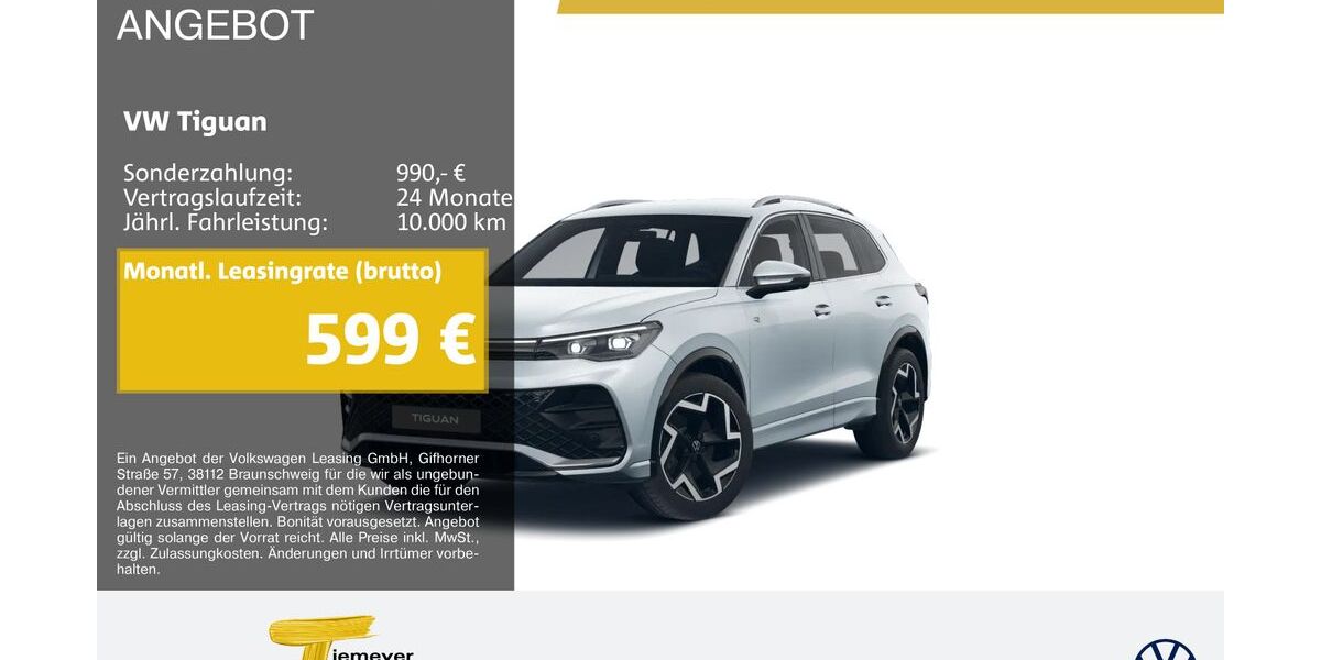 VW Tiguan 18.275 km 48.880 &euro; Bochum 44892