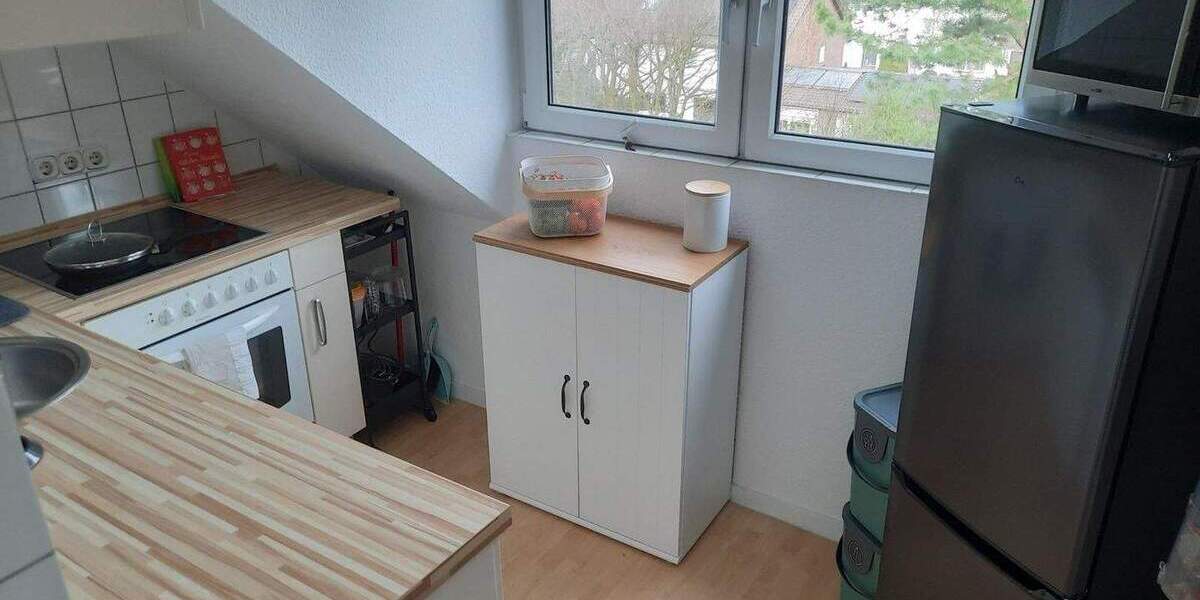 Etagenwohnung Essen Haarzopf - 3 Zimmer, 60 m&sup2;, 670&euro; | Angebot:25668040
