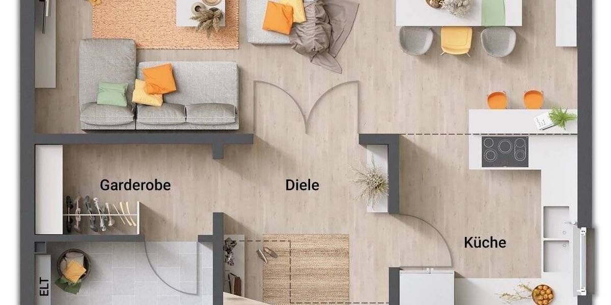 Mehrfamilienhaus, Wohnhaus Essen Huttrop - 5 Zimmer, 145 m&sup2;, 299.350&euro; | Angebot:25845360