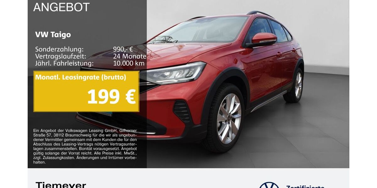 VW Taigo 6.809 km 21.740 &euro; Bochum 44892