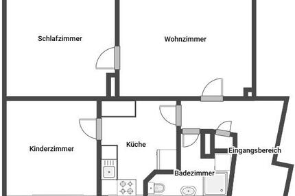 Wohnung Dortmund Hörde - 3 Zimmer, 74 m&sup2;, 654&euro; | Angebot:25252388