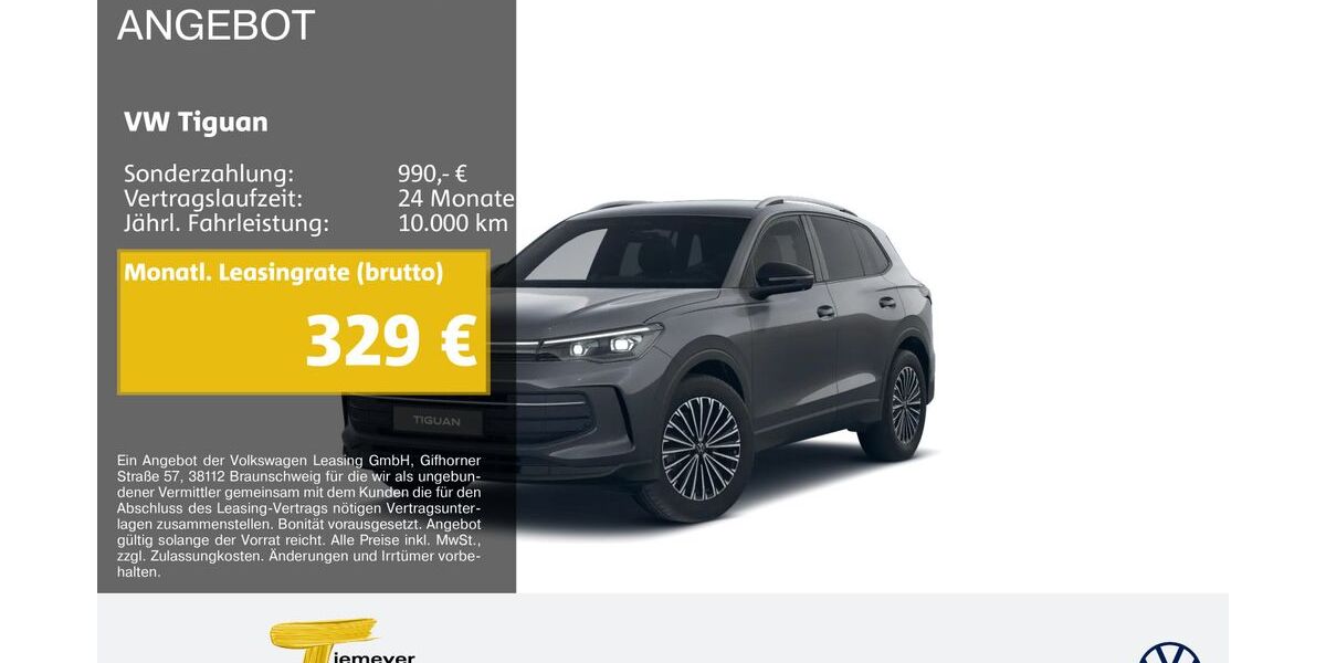 VW Tiguan 21.767 km 36.970 &euro; Bochum 44892