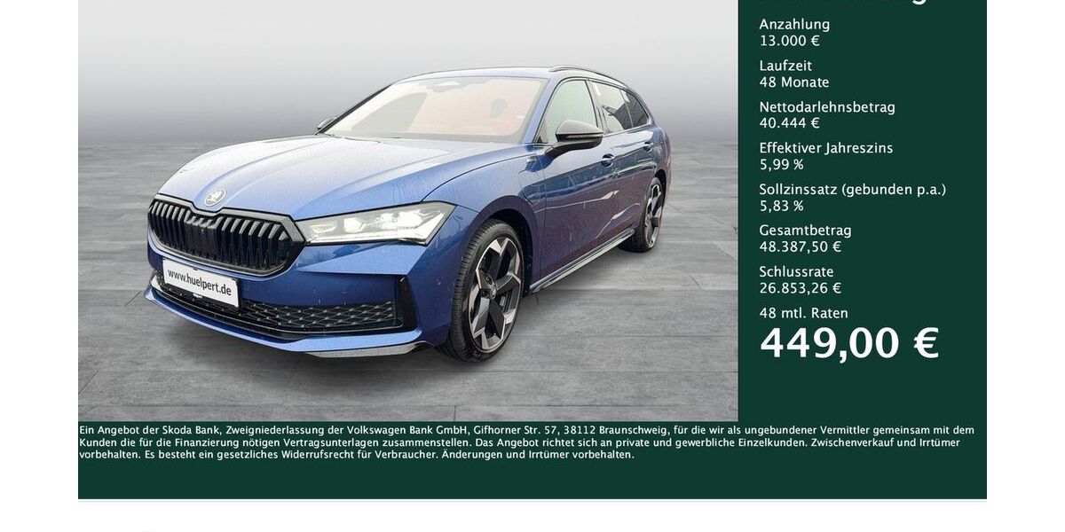 Skoda Superb 18.367 km 53.444 &euro; Dortmund 44141