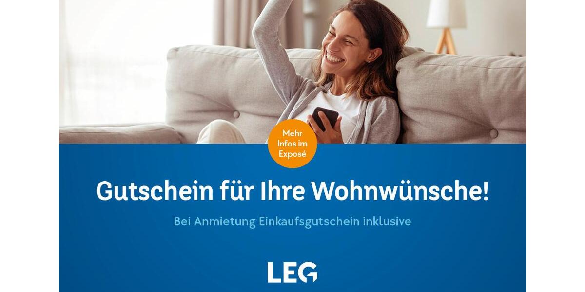 Erdgeschoßwohnung Herne Wanne-Bickern - 3 Zimmer, 61 m&sup2;, 509&euro; | Angebot:26545838
