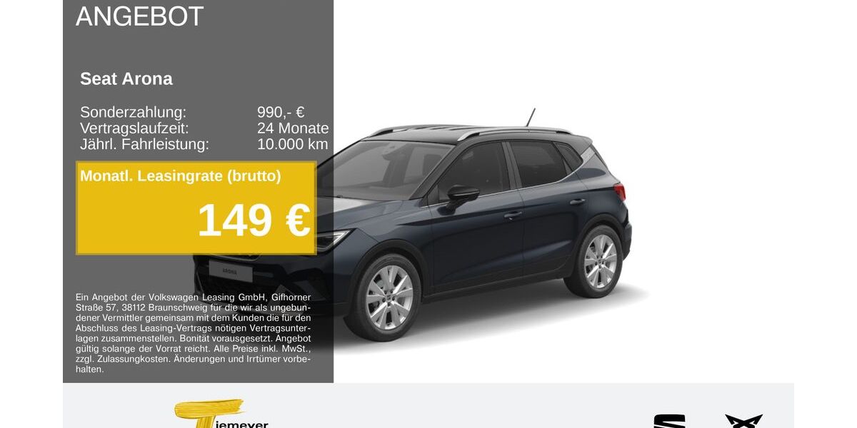 Seat Arona 16.347 km 23.240 &euro; Bochum 44809