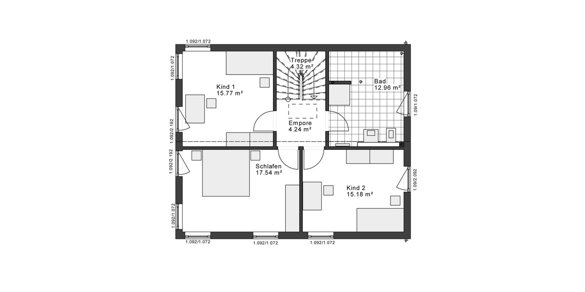 Einfamilienhaus Selm - 4 Zimmer, 140 m&sup2;, 1.650&euro; | Angebot:24385484