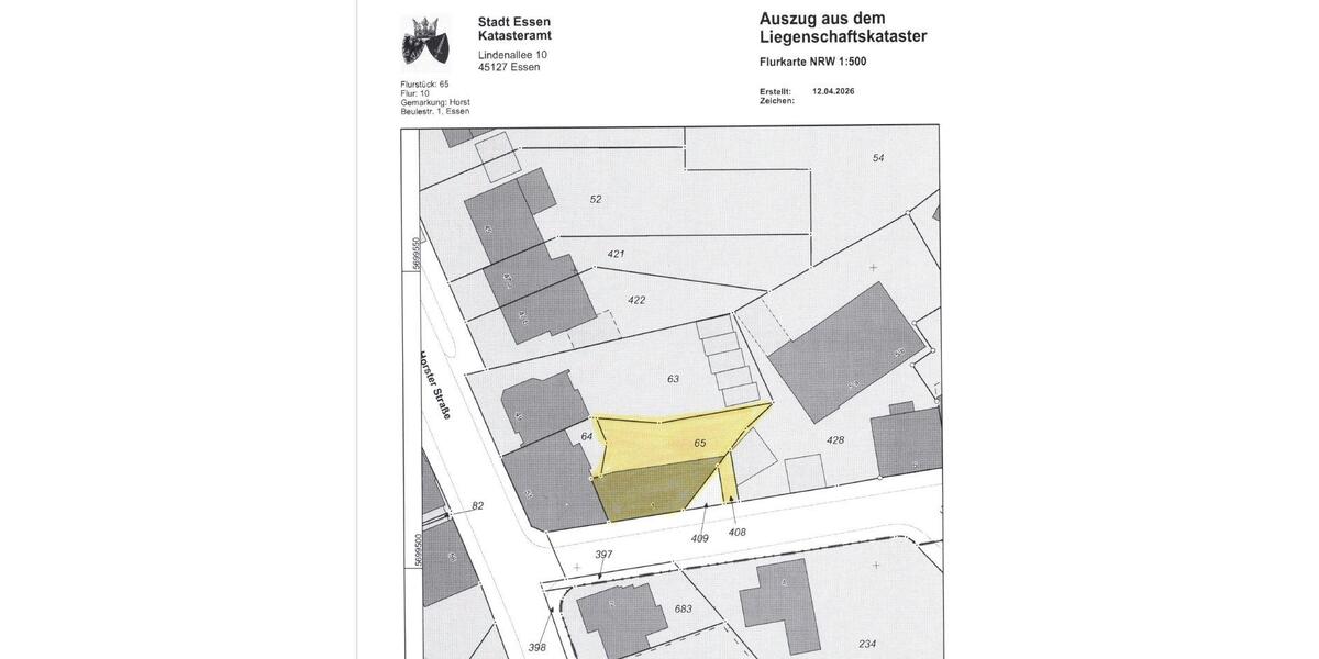 Mehrfamilienhaus, Wohnhaus Essen Stadtbezirk VII - 20 Zimmer, 273 m&sup2;, 935.000&euro; | Angebot:26124515