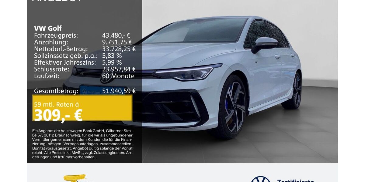 VW Golf 22.880 km 42.860 &euro; Herne 44653