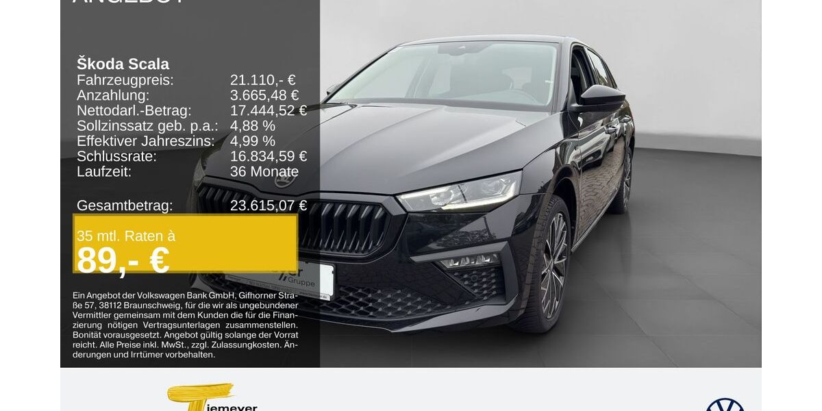 Skoda Scala 29.447 km 21.110 &euro; Oberhausen 46047