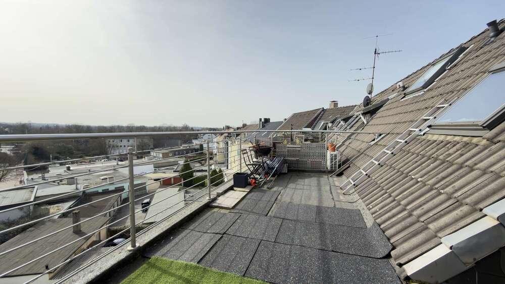 Exklusive 4-Zi.-Maisonette im DG mit großer Dachterrasse & Blick zum Grugapark – Essen-Holsterhausen - Maisonettenwohnung Essen Stadtbezirk III | Angebot:25837648
