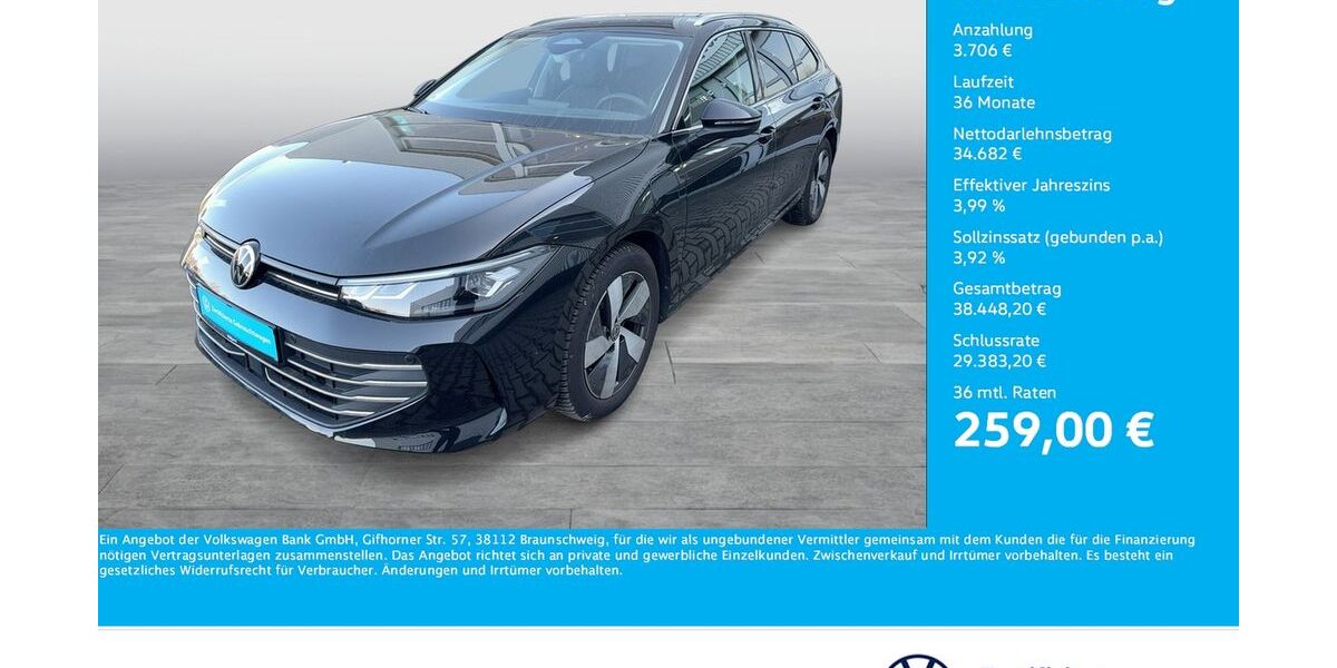 VW Passat Variant 6.658 km 38.228 &euro; Dortmund 44141