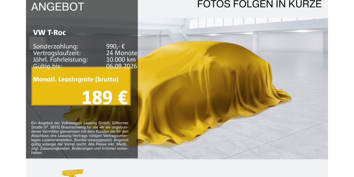 VW T-Roc 21.639 km 24.220 &euro; Gelsenkirchen 45888