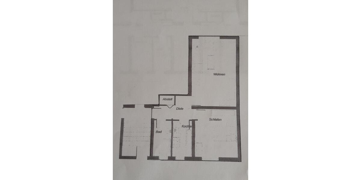 Erdgeschoßwohnung Oberhausen Alt-Oberhausen - 2 Zimmer, 48 m&sup2;, 370&euro; | Angebot:25825851