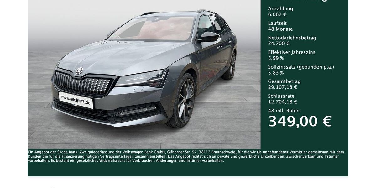 Skoda Superb 42.754 km 30.420 &euro; Dortmund 44269