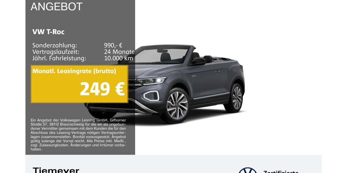 VW T-Roc 7.876 km 28.770 &euro; Bochum 44892