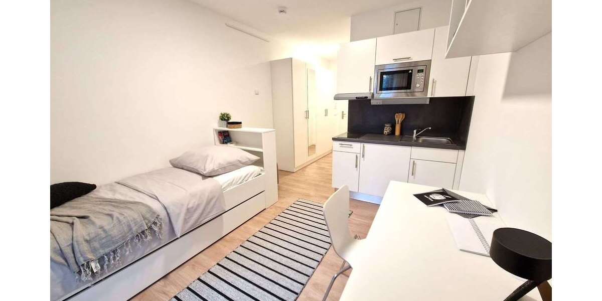 Etagenwohnung Dortmund Innenstadt West - 1 Zimmer, 20 m&sup2;, 420&euro; | Angebot:26003949