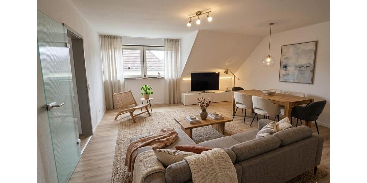 Dachgeschoßwohnung Dortmund Brackel - 3 Zimmer, 963&euro; | Angebot:25723644