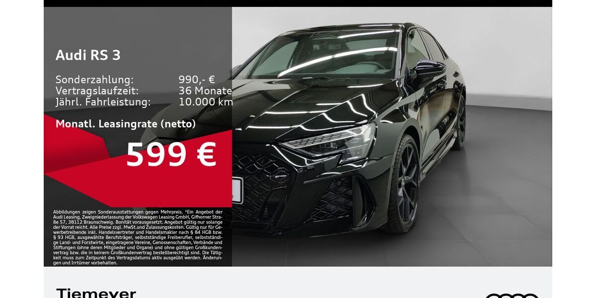 Audi RS3 2.050 km 63.990 &euro; Bochum 44809