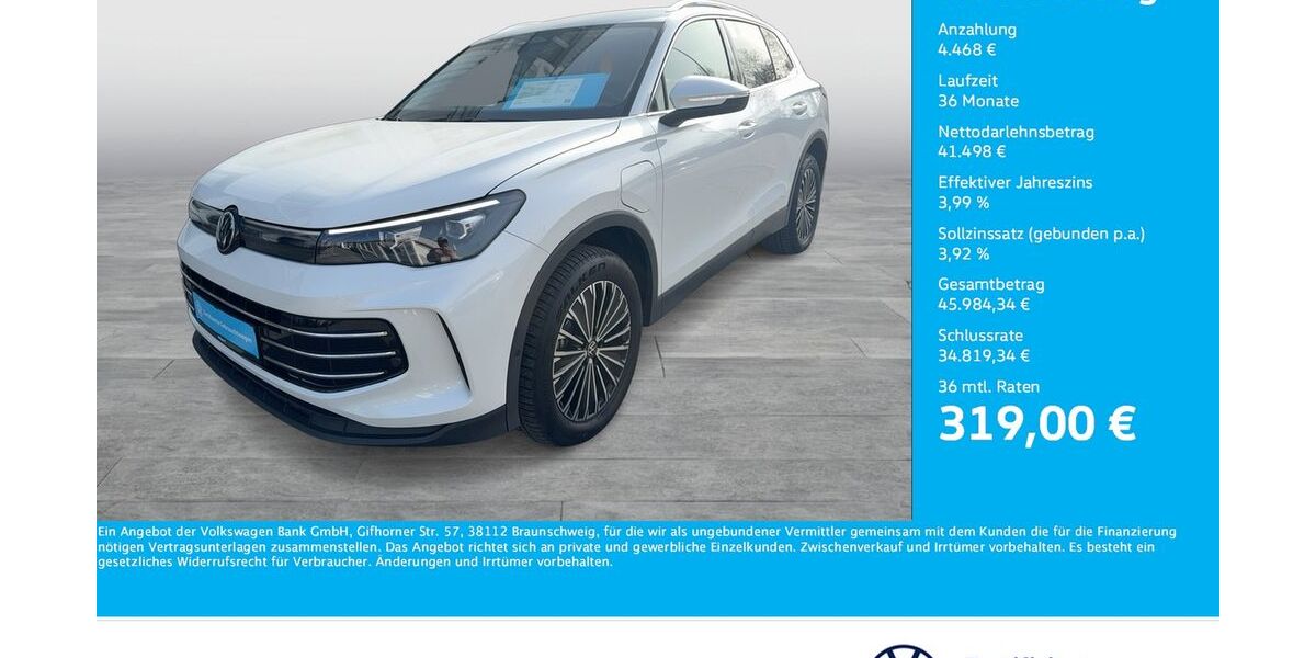 VW Tiguan 9.637 km 44.977 &euro; Dortmund 44141