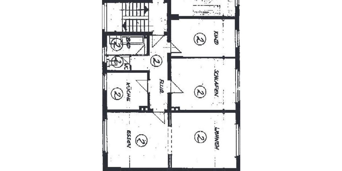 Hochparterre Wuppertal Barmen - 4 Zimmer, 92 m&sup2;, 220.000&euro; | Angebot:24836137