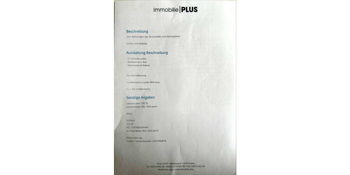 Maisonettenwohnung Hagen Hagen-Mitte - 15 Zimmer, 250 m&sup2;, 320.000&euro; | Angebot:25047925