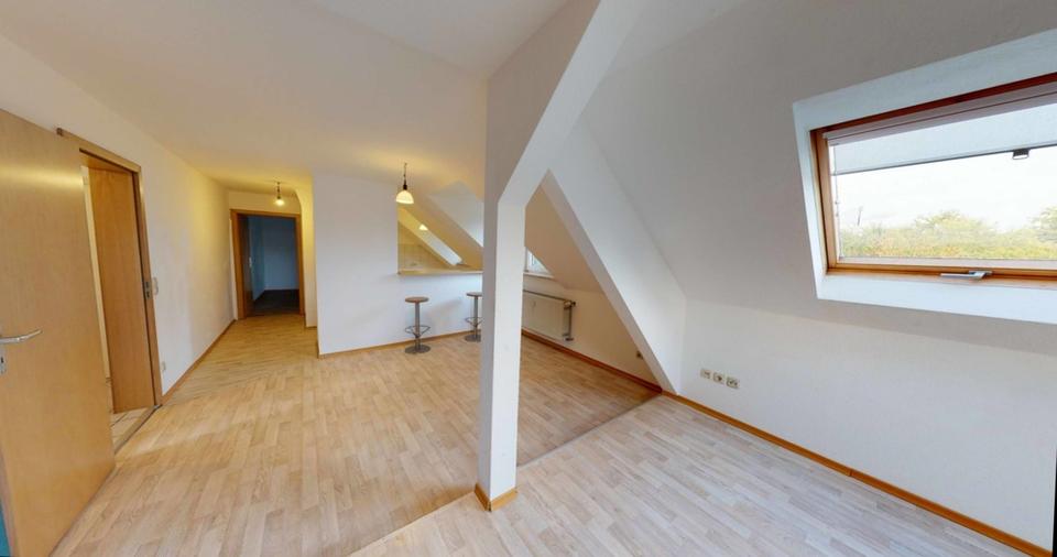 Dachgeschoßwohnung Gelsenkirchen Gelsenkirchen-West - 3 Zimmer, 82 m&sup2;, 485&euro; | Angebot:22481920