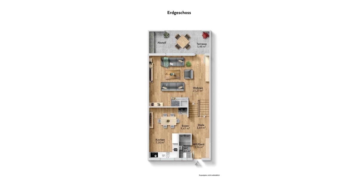 Reihenhaus Dorsten Alt-Wulfen - 4 Zimmer, 108 m&sup2;, 349.999&euro; | Angebot:26700470