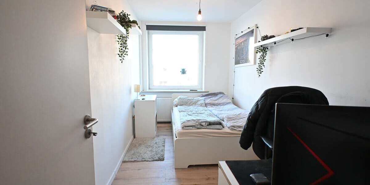 Etagenwohnung Bochum Innenstadt - 3 Zimmer, 82 m&sup2;, 800&euro; | Angebot:25899342